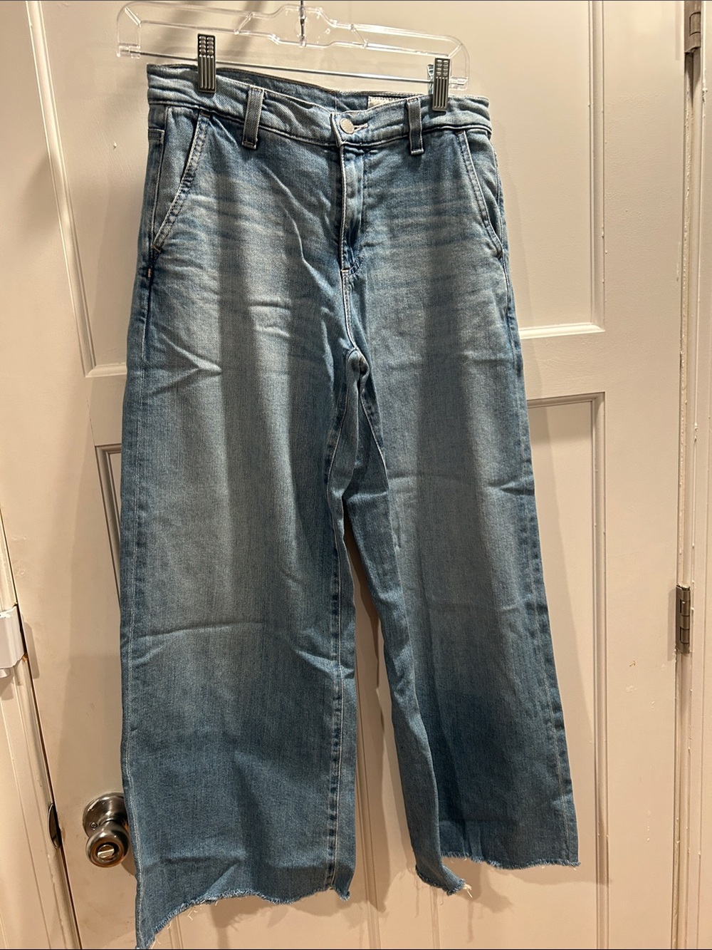 Light Blue Wide-Leg Men’s Jeans